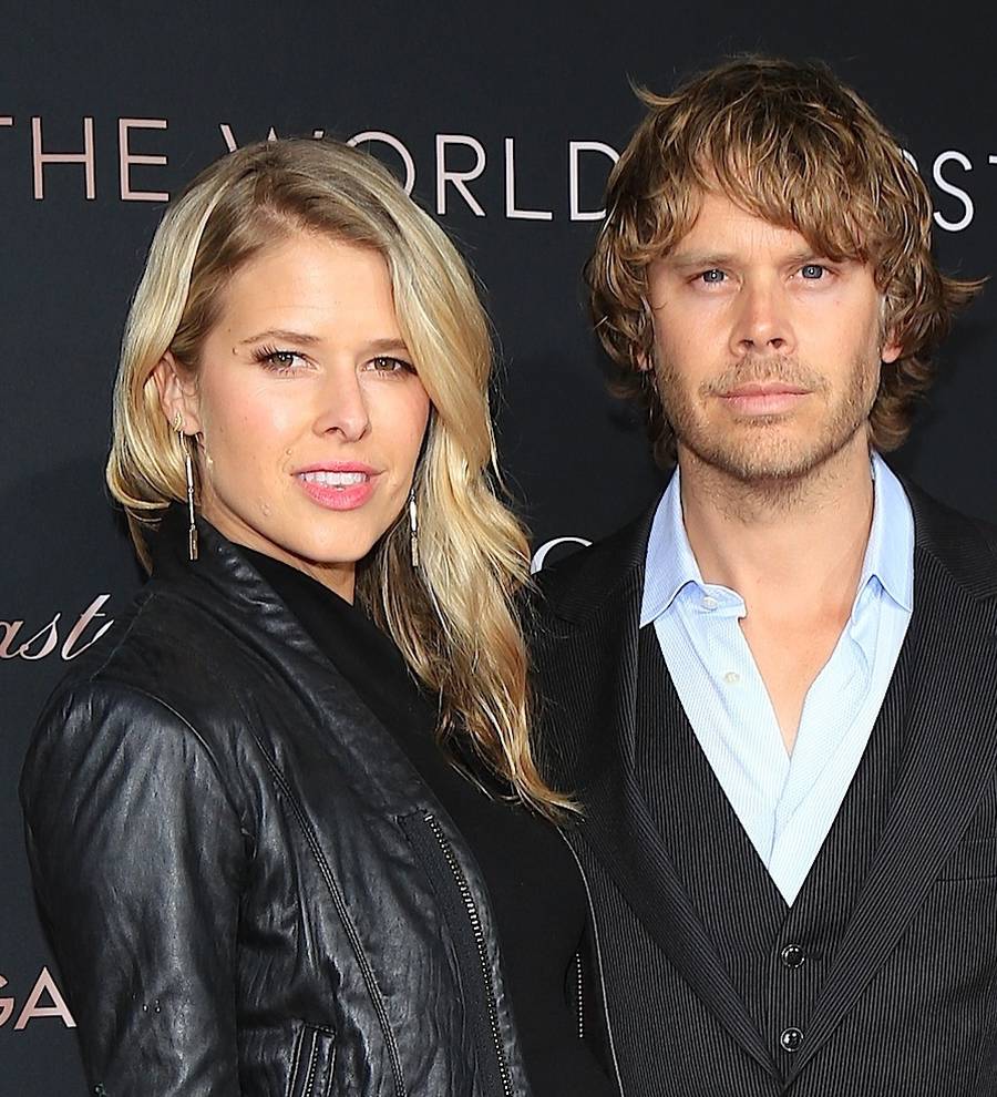 Eric Christian Olsen is a new dad.