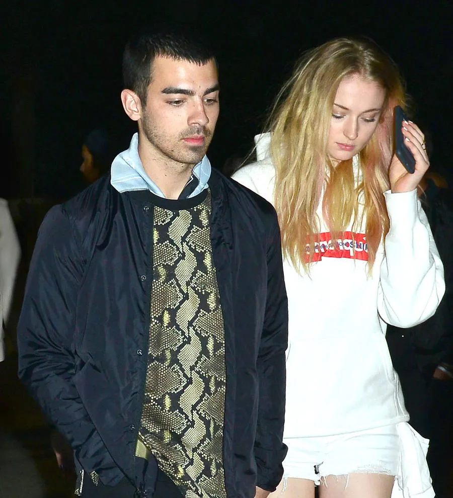 Sophie Turner and Joe Jonas in Mexico April 2017