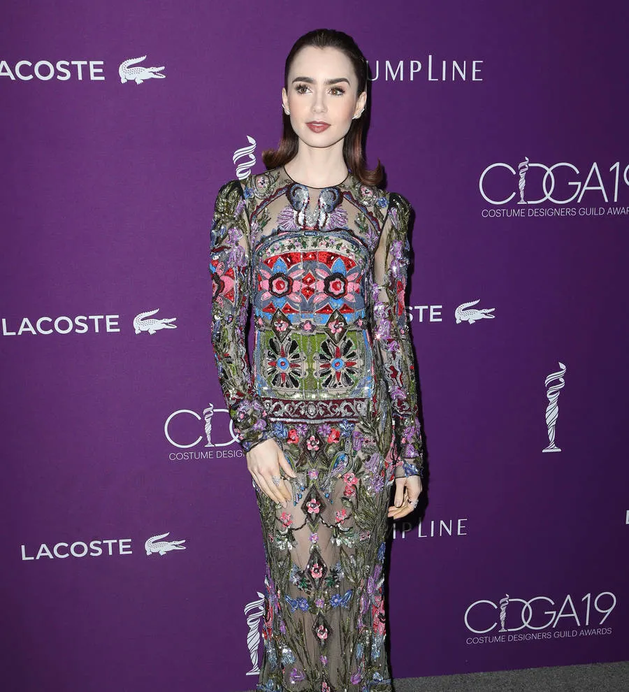 Great Outfits in Fashion History: Lily Collins Pairs Her