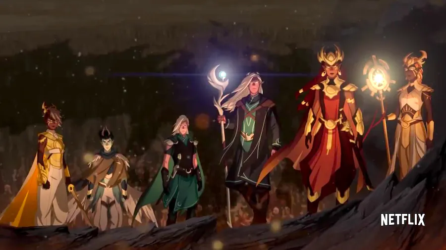 Wait a minute The Dragon Prince is basically turning into Avatar at this  point Im not complaining  rTheDragonPrince