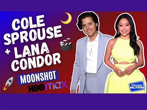 Cole Sprouse Gets Epically Pranked By Moonshot Co-Star Lana Condor
