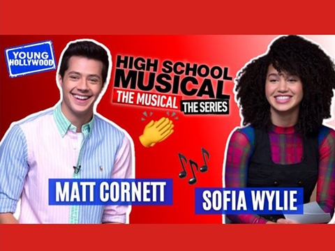 High School Musical's Matt Cornett & Sofia Wylie Dish Their On-Screen Kiss