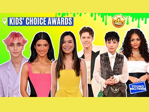 Celebs Talk All Things Slime at Kids' Choice Awards
