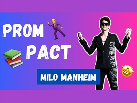 Disney's Prom Pact Star Milo Manheim on Working with Peyton Elizabeth Lee